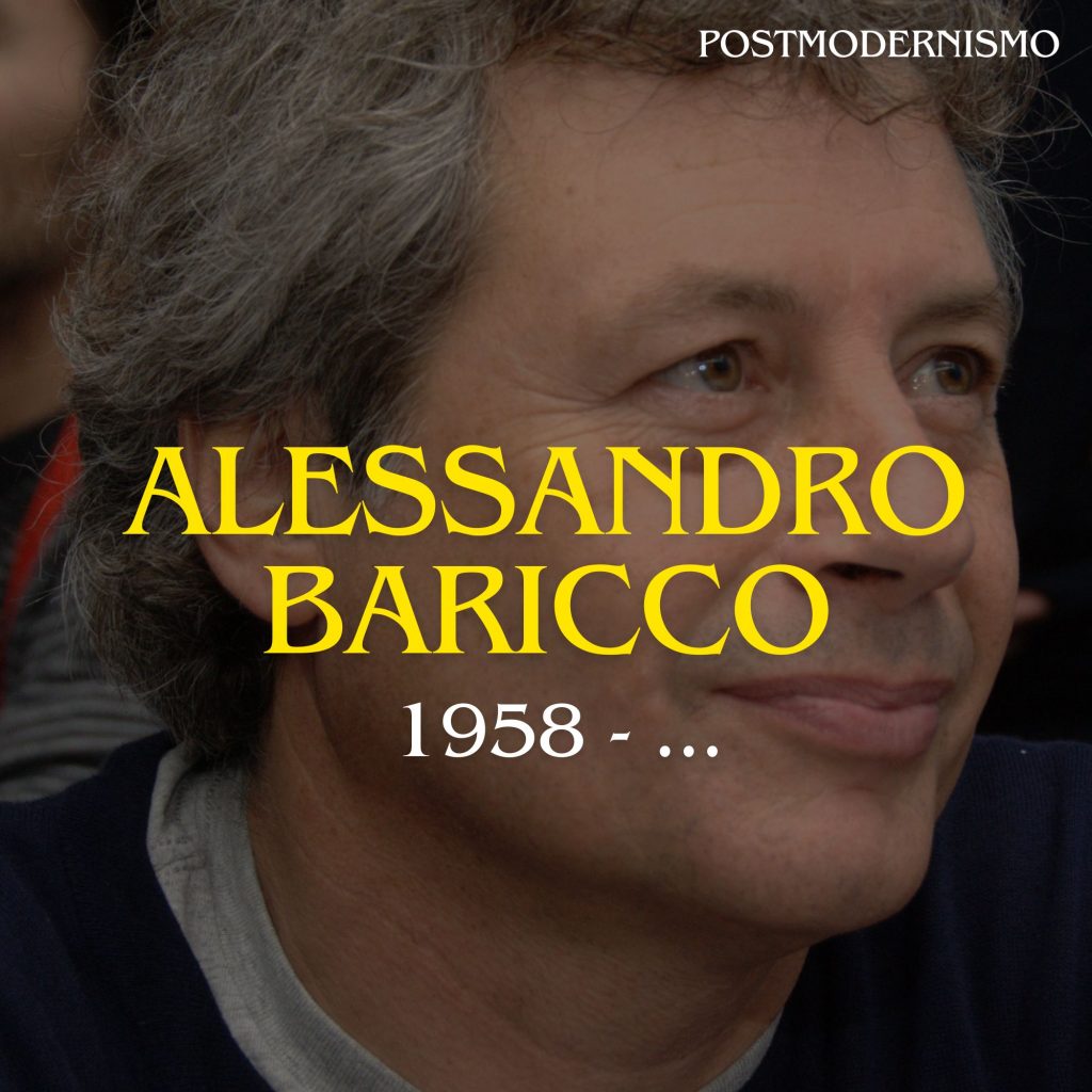 ALESSANDRO BARICCO