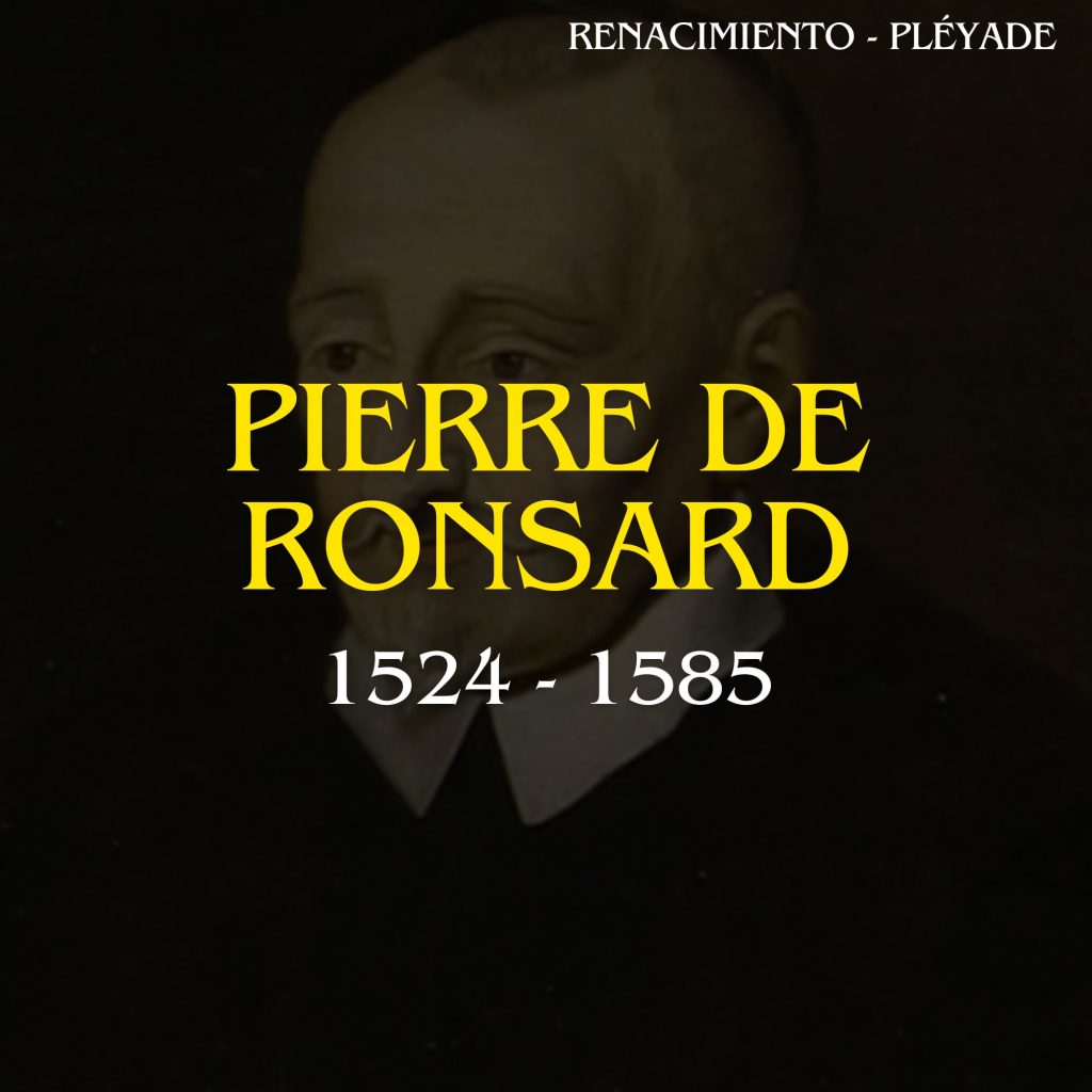 PIERRE DE RONSARD