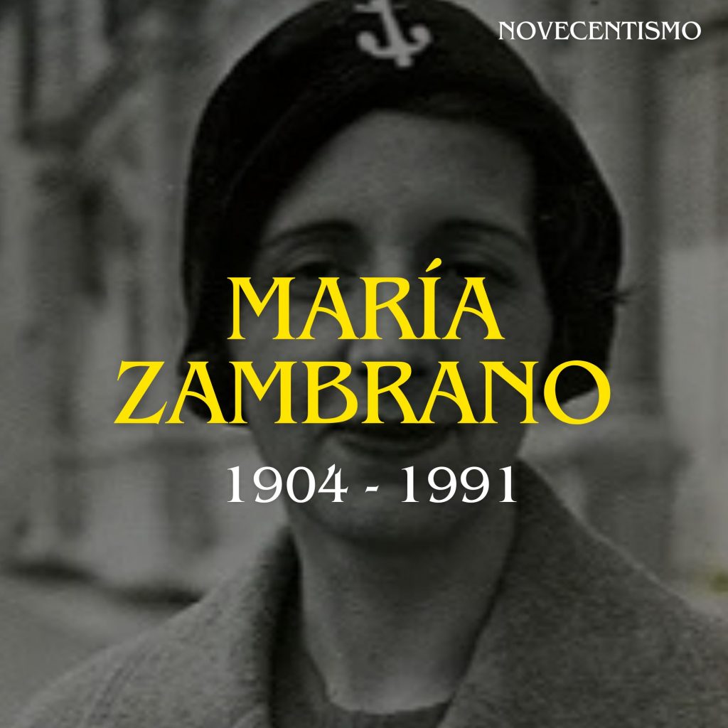 MARÍA ZAMBRANO